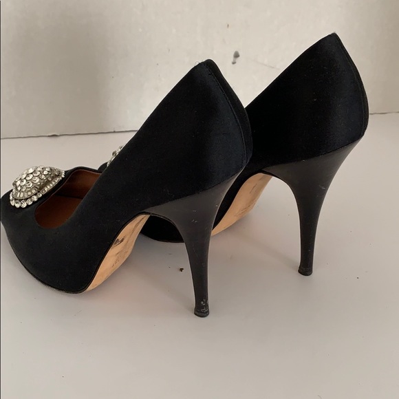 Giusseppe Zanotti Satin peep toe Pumps size 40 - Picture 2 of 4